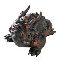 龍角金蟾銭蛙三足置物オブジェ動物インテリア磁器製長さ16cm幅14cm高さ11.5cm