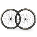 ICANFLMAXロードカーボンホイール700Cワイドリムディスクブレーキ仕様クリンチャーチューブレス対応自転車ホイール軽量頑丈両立リム内幅23mm(FL50MAX)