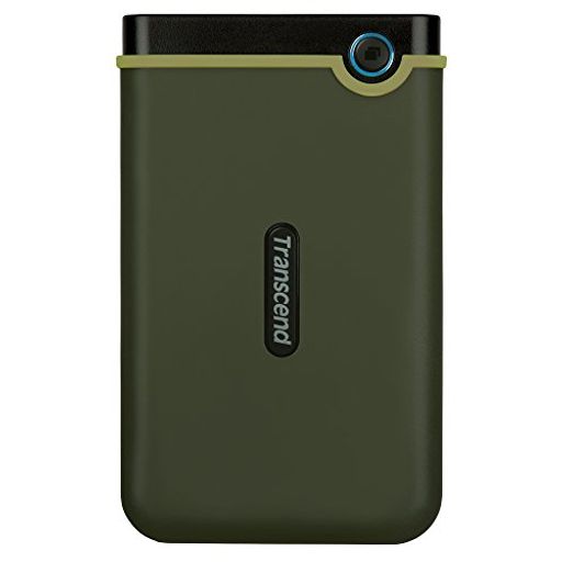 TranscendポータブルHDD2TB【PS5/PS4メーカー動作確認済】耐衝撃USB3.1Gen13年保証TS2TSJ25M3G(ミリタ..