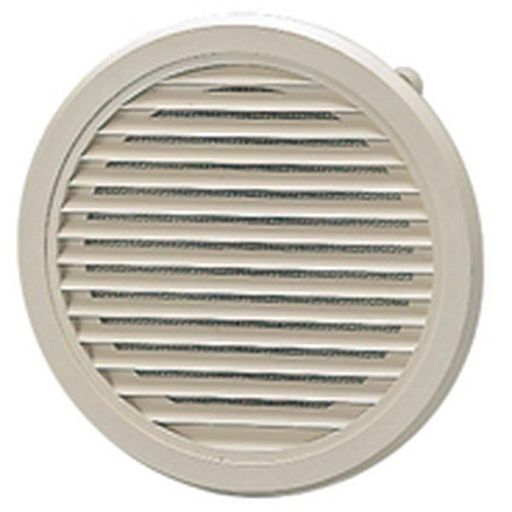 日東工業ルーバーフィルタ付(ポリエステル製、除塵率74%)クリーム2個入LP-1FC