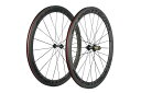 SUPERTEAMカーボン自転車ホイール50c-23ホイール700CClincher(クリアブラック)