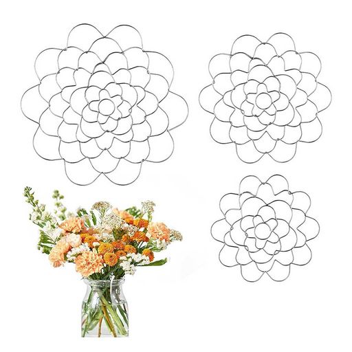 フラワーアレンジメントホルダー3個セット生け花ツールフラワーアレンジメント用花留め茎植物を固定す..