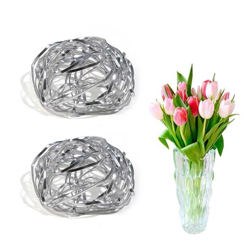 生け花ツール2個セット鶴の巣花留鳥の巣花留め生け花補助具生花本格派フラワーケージフラワーリッドア..