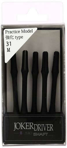 ジョーカードライバーゼロシャフト強化ブラック31mm-55本