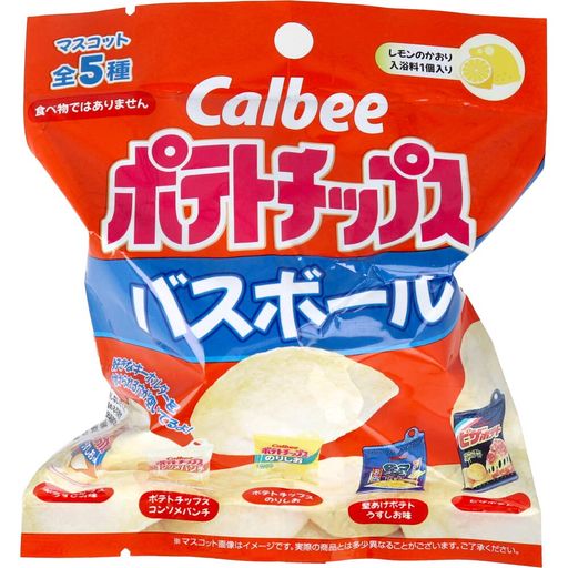 エスケイジャパンポテトチップスバスボールレモンの香り60g1回分