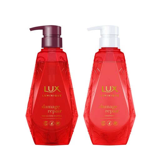 LUX(ラックス)ルミニークシャンプーコンディショナーセットポンプ各450gダメージリペアノンシリコン