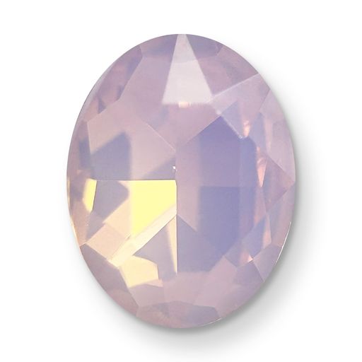 AURORAクリスタルオーバル-Vカット10x8mmローズウォーターオパール16pcs