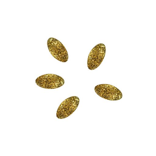 Bonnailラフスタッズゴールドオーバル2x1mm