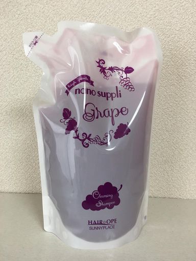 サニープレイスナノサプリクレンジングシャンプー(グレープ)800ml