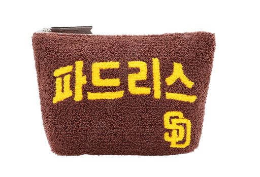 [メジャーリーグベースボール]化粧ケースさがらポーチパドレス・ブラウン/20