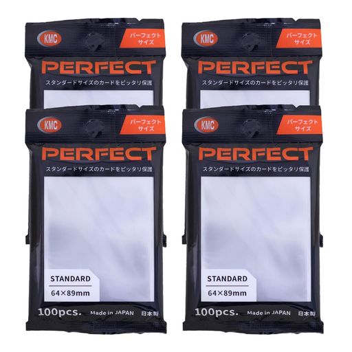 KMCNEWカードバリアー100パーフェクトサイズニューパッケージ(4個セット)