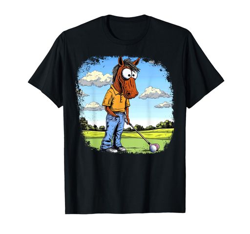 ホースゴルフTシャツ