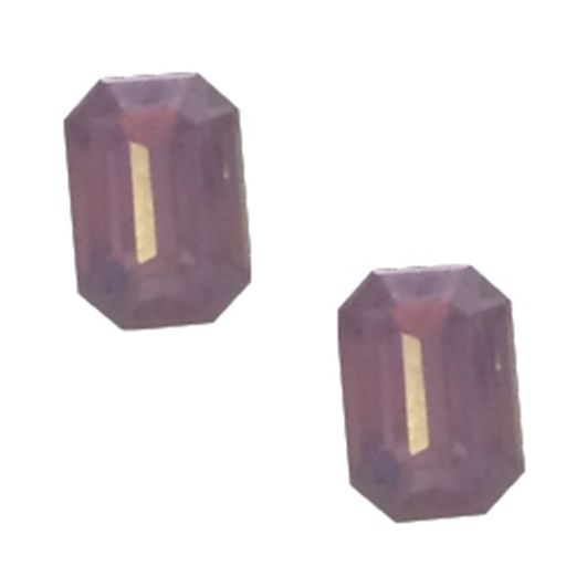 POSHARTネイルパーツ長方形型4*6mm10Pピンクオパール