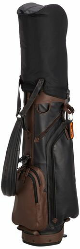 [サンマウンテン]継続定番商品キャディバッグ本革製(9.0型・4分割・スタンド式)/ゴルフ/267-3980307050..