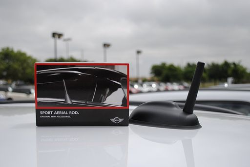 BMWMINI純正スポーツショートアンテナ83mm65202296772