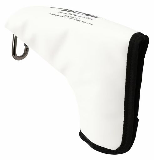 [マスターバニー]パターカバー[モノトーンシリーズ](ピン型用・カラビナ付き)/ゴルフPT/758-5184004030_ホワイトFR