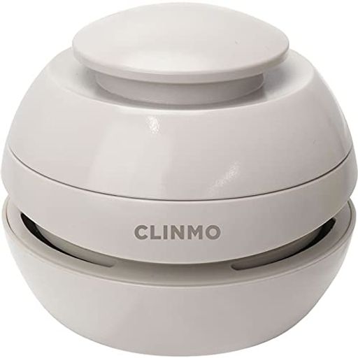 マクロス卓上掃除機小型消しゴムパンくずパワフルクリーナー電池式かわいいクリンモグレーMCZ-208WG