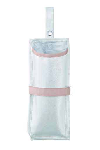 トップラボ(TopLabo)ヘアアイロン収納ポケットシルバーホワイト25434710x25x高さ5cm(フック部含まず)