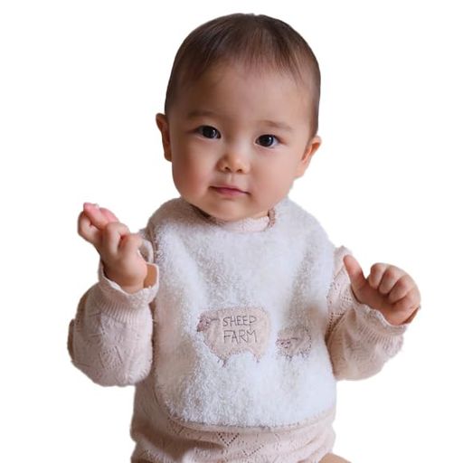 斷奶食品品, 嬰兒食品 - [kontex]【コンテックス】フラッフィー 54395-006 スタイ今治タオルブランド認定商品よだれかけビブエプロンスタイ綿100%柔らかいオーガニックコットン(ブラウン)