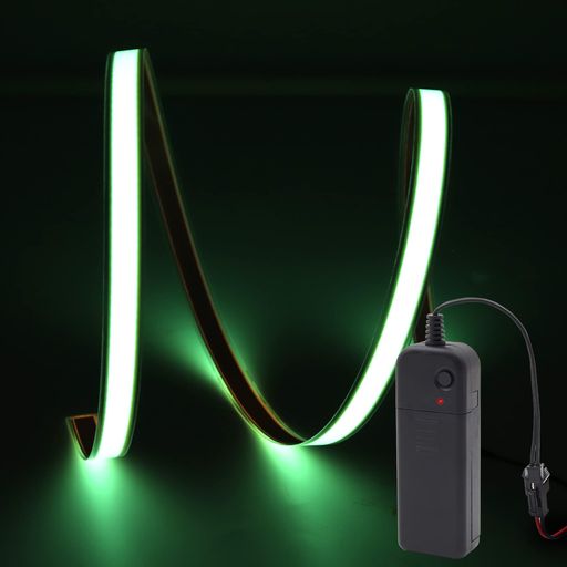Aoling 有機EL照明パネル ELテープライト 3V 1M*1CM ELパネル イエロー EL 照明 EL...