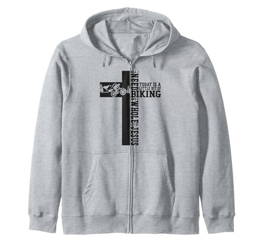 エンデューロMTBマウンテンバイクライディングダウンヒルキリスト教信仰ジップパーカー