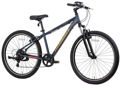 27.5x2.1フェスMTB外装7段VブレーキFサスペンションマットネイビーブルー