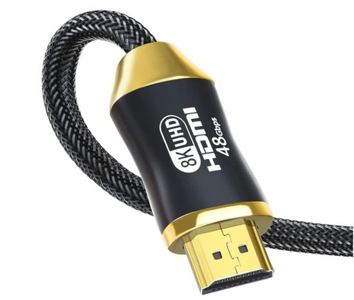 【最新の8K HDMI 2.1規格】ハイスピード 8K HDMI 2.1 ケーブル。帯域幅を48Gbpsに拡張し、8K@60Hz, 8K@50Hz,4K@120Hz,4K@144Hz,4K@100Hz,2k@165Hz,1080P@240Hz,2k@165Hz,1080P@240Hz,UHD、HDR 、FHD、3D、イーサネット、オーディオリターンチャンネル、HDR 4:4カラーフォーマット、48ビット/px 色深度をサポート。 1080pと同等の4倍のクリア。 HDMI 2.1テクノロジーは、HDMI2.0b/HDMI2.0a/HDMI2.0/HDMI 1.4/HDMI1.3/HDMI1.2/HDMI1.1との下位互換性があります。 【eARCと動的HDR対応】eARCは最高の音声解像度を提供するように設計されたHDMI 2.1の新しい標準機能で、最先端のオーディオフォーマットと最高のオーディオ品質をサポートします。動的HDRは、現在のHDR10の拡張規格であり、より鮮明な詳細を提供し、写真をよりリアルにします。