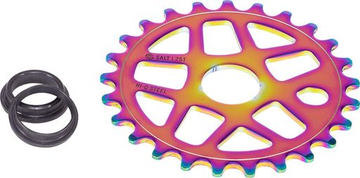 ソルト(Salt)自転車BMX用チェーンリングゲートウェイスプロケット25Tオイルスリック