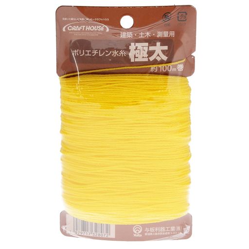 CRAFTHOUSEポリエチレン水糸100m巻極太