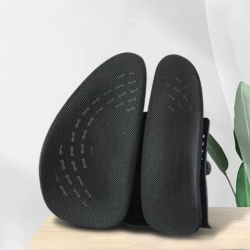 SmartMasterランバーサポート椅子腰枕背もたれオフィスチェアのランバーサポート高さ5段調節可能腰クッ..