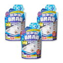 髪の毛も溶かすカビ取り剤 【ガンコすぎる最強カビ専用】500ML カビダッシュ特濃ストロングジェル 3本セット 排水口 パイプクリーナー ゴムパッキン 浴室 お風呂 リニューアル(3)