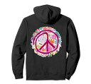 FlowerPowerPEACESign1-HappyFanFunパーカー
