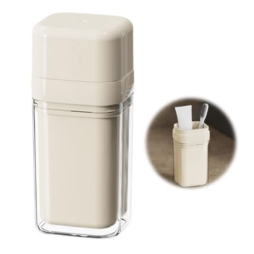 EsiFare歯ブラシケースミニ歯磨きコップ旅行用歯磨き収納トラベル歯ブラシカップポータブル簡約風歯磨..