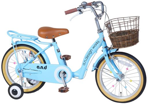 エフオーディー(FOD)a.n.designworksup16ライトブルー子供用自転車16インチ