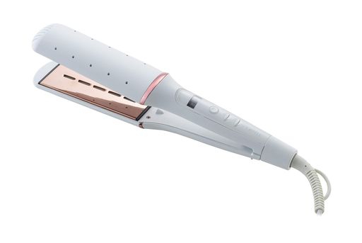 LAVIELヘアアイロンワイドストレートアイロン海外対応WET&DRYタイプ遠赤外線ランプ搭載マイナスイオンM..