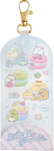 サンエックスすみっコぐらしハッピースクールリール付キーケースCK68502