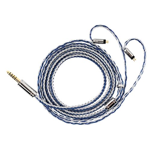 LinsoulTRIPOWINC01イヤホンアップグレードケーブル螺旋円編LIZE構造を採用8本の0.05mm無酸素銅と8本の..