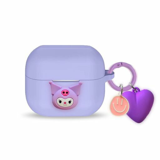 ForGalaxyBuds3ProケースBuds3Pro/Buds3保護ケースシリコーン製キーホルダー付き創造性可愛いかわいい..