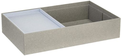 ナカバヤシhaconiaハコニアスライド式卓上トレーA6トレー2個セットHCN-TTLA6GY