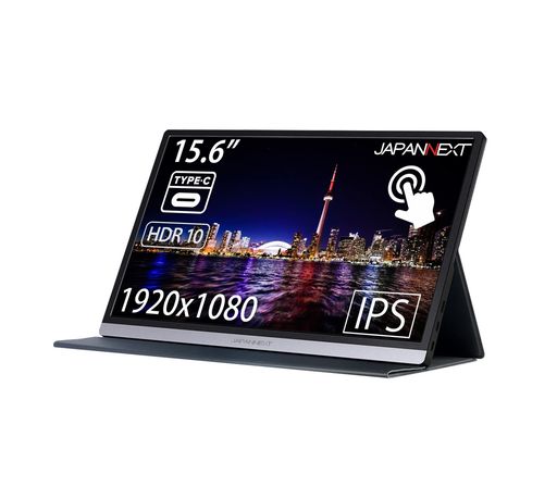 JAPANNEXTJN-MD-IPS1563FHDR-T15.6型タッチ対応モバイルモニターUSBType-CminiHDMI