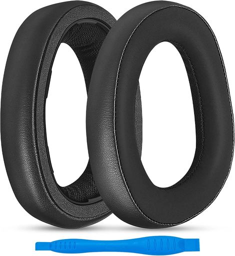 GEVOイヤーパッドイヤークッション交換用冷却ジェルパッドGSP600GSP670GSP500GSP550ヘッドフォンに対応ヘッドパッド高密度フォーム交換パッド冷感パッド黒