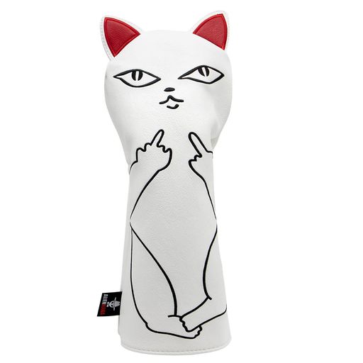 ゴルフクラブヘッドカバーゴルフウッドカバーカッコイイネコデザインゴルフヘッドカバーゴルフウッドカ..