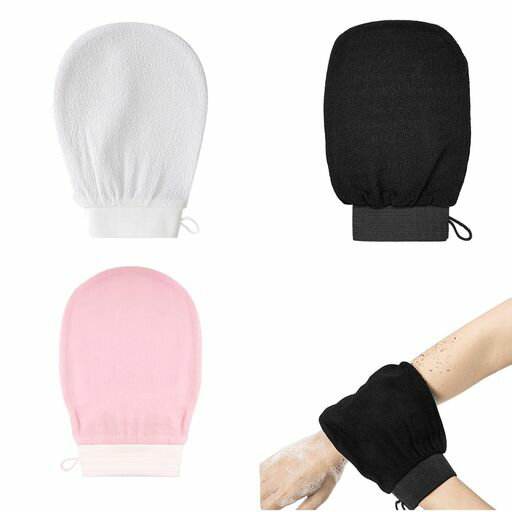 Chermyaa3個垢擦りミトンあかすりミトン垢擦り垢すりタオル垢すりタオル垢すり搓澡巾あかすりアカスリ垢擦りタオル垢取りexfoliatinggloveゴムポンツルツルアカスリタオルあかすりミトン Chermyaa3個垢擦りミトンあかすりミトン垢擦り垢すりタオル垢すりタオル垢すり搓澡巾あかすりアカスリ垢擦りタオル垢取りexfoliatinggloveゴムポンツルツルアカスリタオルあかすりミトン