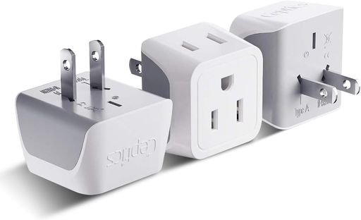International Travel Ready – Ultra-compact grounded travel plug adapters with dual-input design for smartphones, laptops, cameras, tablets, and other dual-voltage devices. Available in multiple country plug types including Europe (Type C), Italy (Type L), Switzerland (Type J), and more. Adapter only – does not convert voltage.