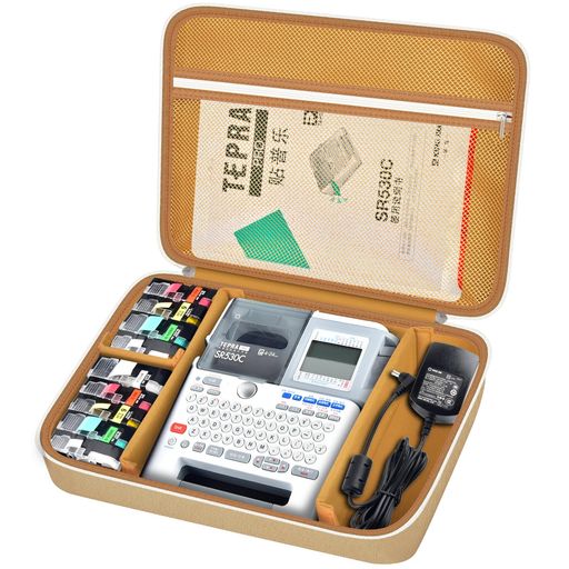 COMECASE専用保護ボックス完全に互換性がありますKINGJIM锦宫系列标签打印机TepraPROSR530/SR170&磁带..