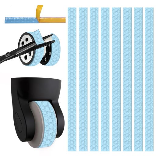 キャスターカバースーツケースタイヤカバー8個セットキャリーケース車輪カバー荷物保護地面保護荷物用..