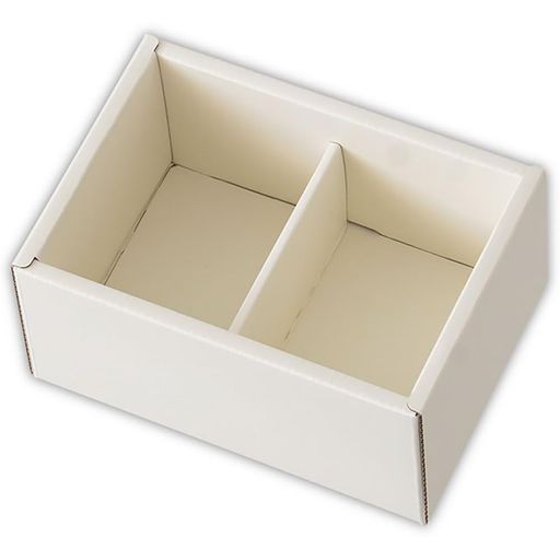 ヘッズ日本製無地ギフトボックス15.6x11.3x8cm10枚オフホワイトスリーブボックス仕切り調整可HEADSMOW-SB1