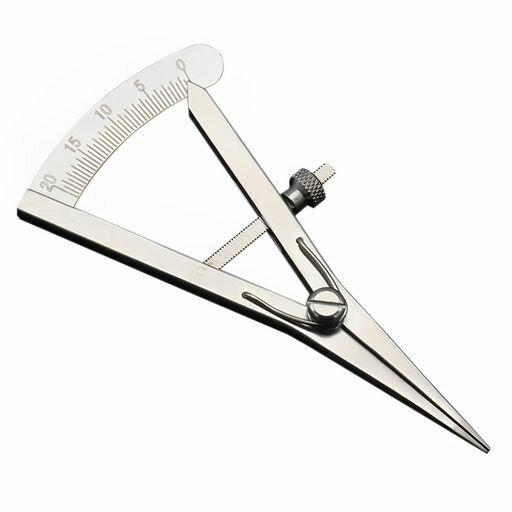 LIKENNYディバイダーレザークラフト目打ちコンパス革マーキング線引きステンレス製ネジ式測定工具