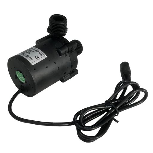 [入口と出口の両方が 1/2 インチねじ寸法です。安定した作業、低騒音] SHYSKY DC45E-2475S ウォーターポンプ、24VDC 30W、最大静的揚程 7.5M、最大水平流量 1250L/H。低電圧で安全な作業。入口と出口の両方が 1/2 インチねじで、外径は約 20mm、通常のねじポート寸法はさまざまな用途に適しています。小型、高電力効率、完全防水、低騒音で長期にわたる安定した作業をサポートします。 [陸上使用または水中設置をサポートします。セルフプライミングはできません] 陸上使用または水中設置はどちらも問題ありませんが、セルフプライミングはできません。水が入口/出口を通過できることを確認してください。ポンプは、内部のインペラの高速回転の遠心力によって動作します(流体を押し出す/排出する)。流入なし/流入不足の長時間の乾燥作業は行わないでください。ポンプが損傷する可能性があります。 [10〜30VDCの幅広い電源電圧範囲をサポート。過電圧時の定電力設計。] ポンプは、一致する24VDC電源によって駆動されます。実際の使用時には、実際の電力出力電圧が30VDCを超えることはできません。