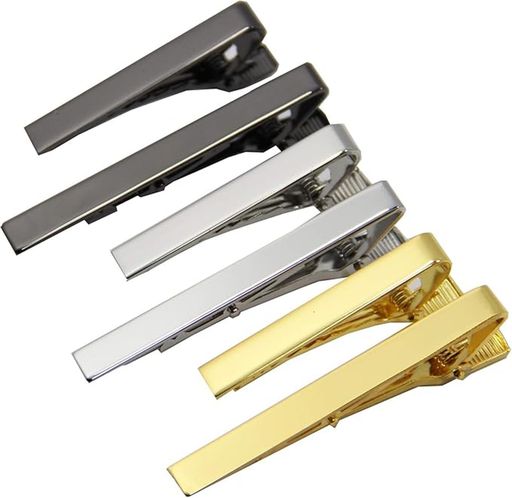 ネクタイピンBetterJonny6本タイピンクラシックスタイルのタイバーメンズップクリスマス、記念日、結婚式、パーティー、会議であなたの父、恋人、友人への贈り物